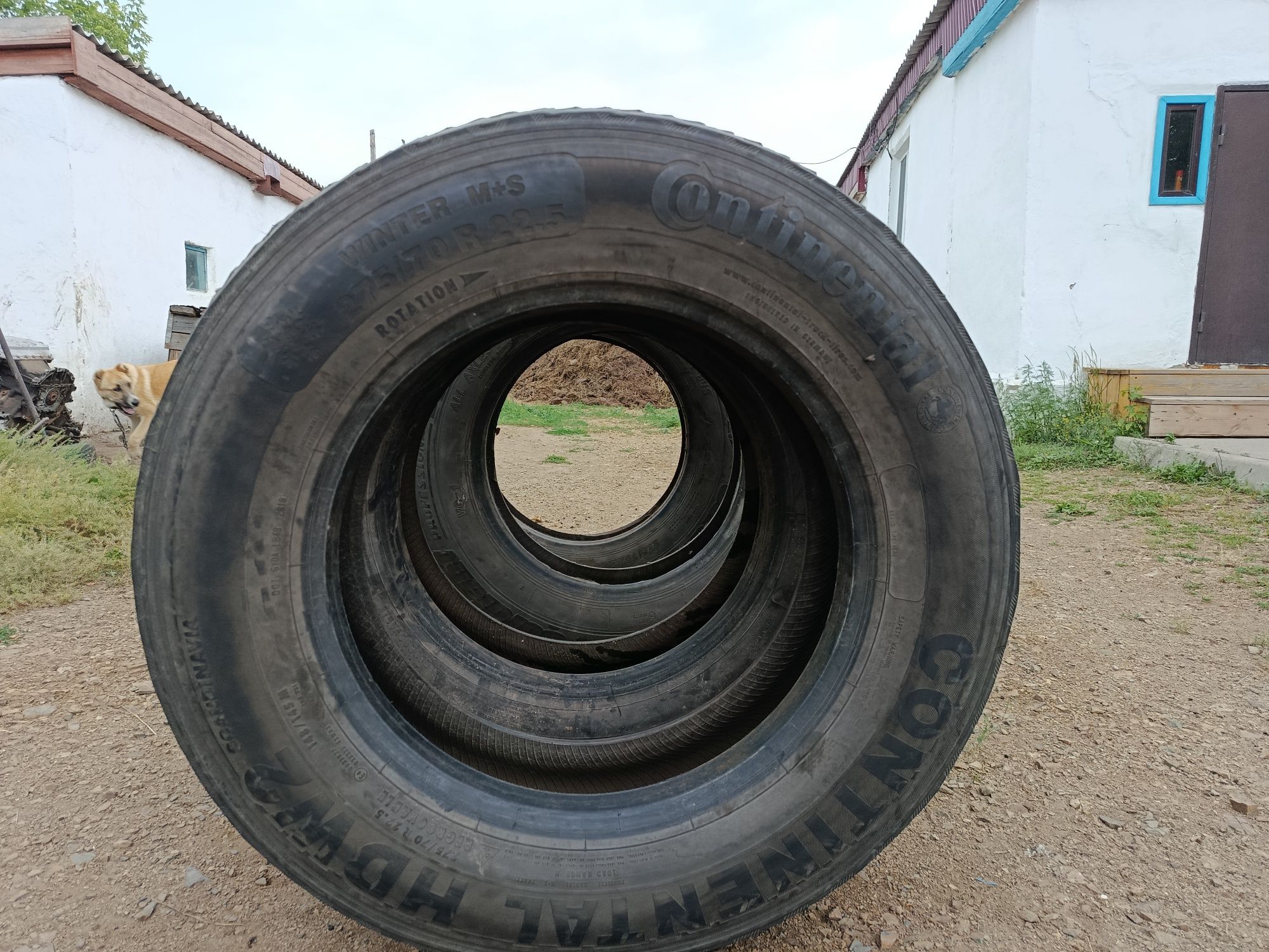 Продам бескамерные балоны 275/70/22,5 хорошем состоянии