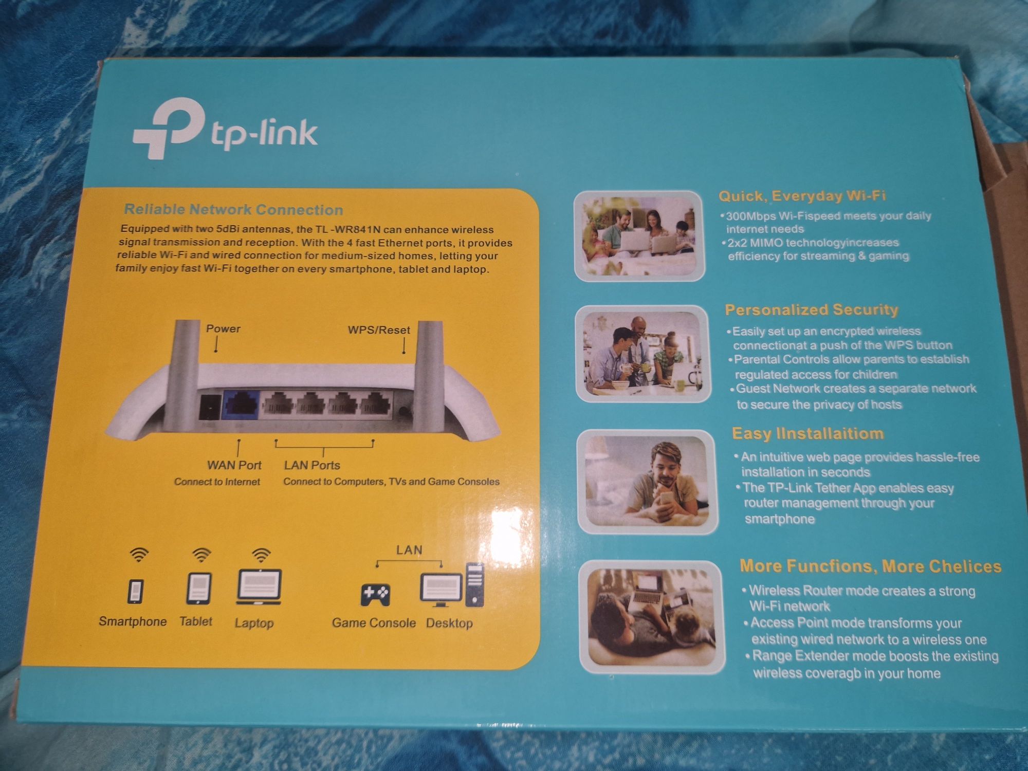 Wi-Fi роутер TP-LINK TL-WR841N