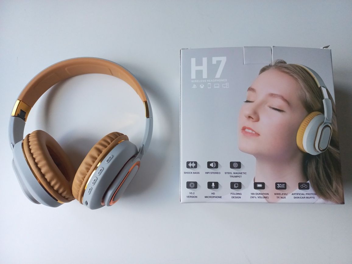 ВЫГОДА Беспроводные Наушники H7,Bluetooth 5.3