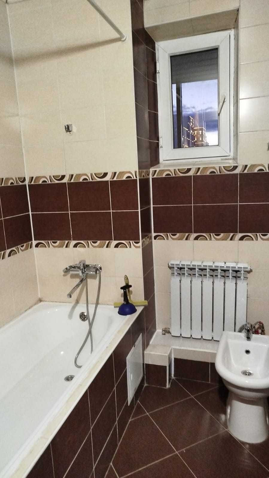 2-х комнатная в ЖК Рахат, 7 этаж из 16, 80 кв.м, с 2 с/у!