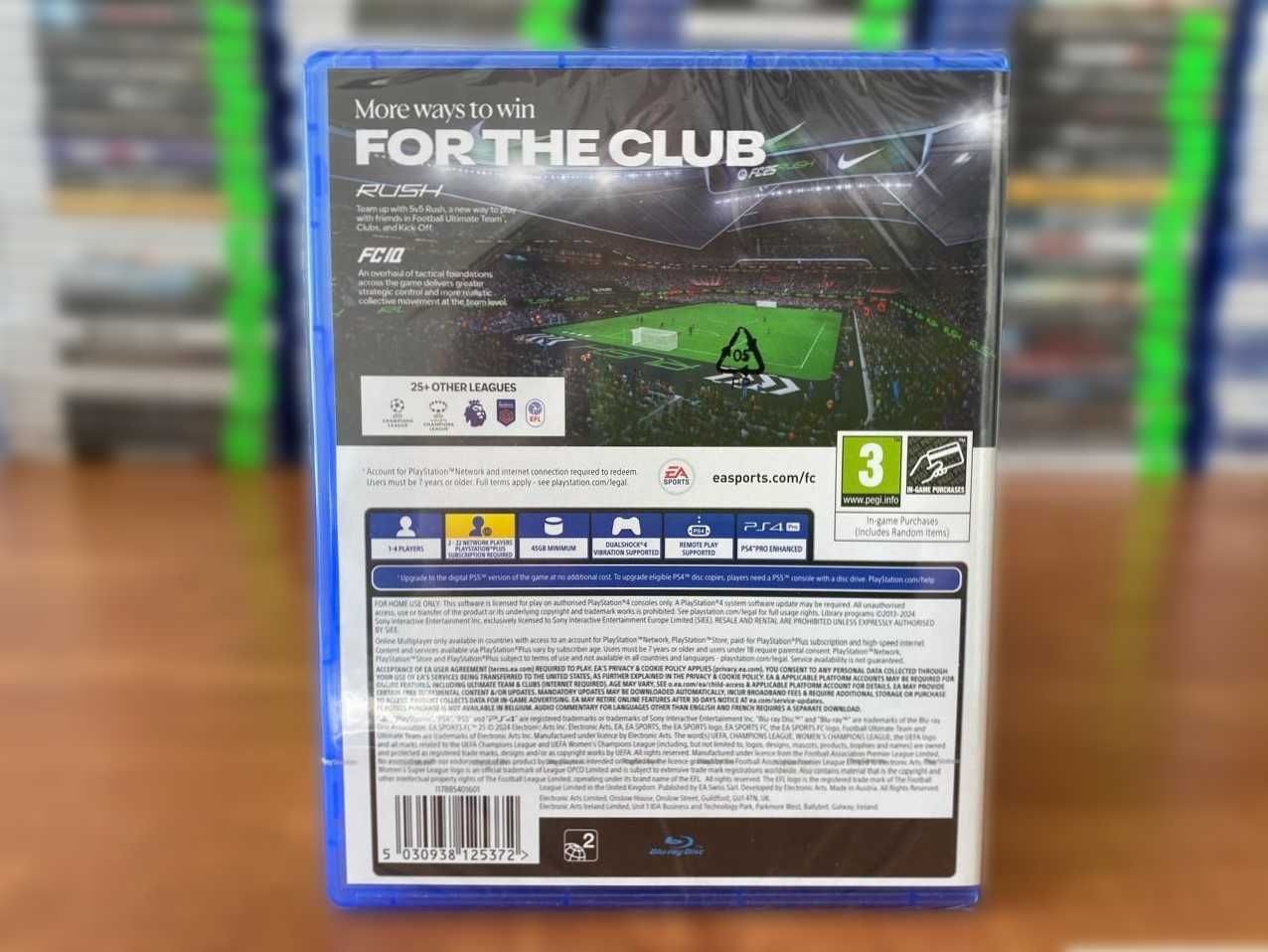 Новый диск FC25 FIFA 25 PS4/PS5 Фифа Пс4 Большой Выбор Игр