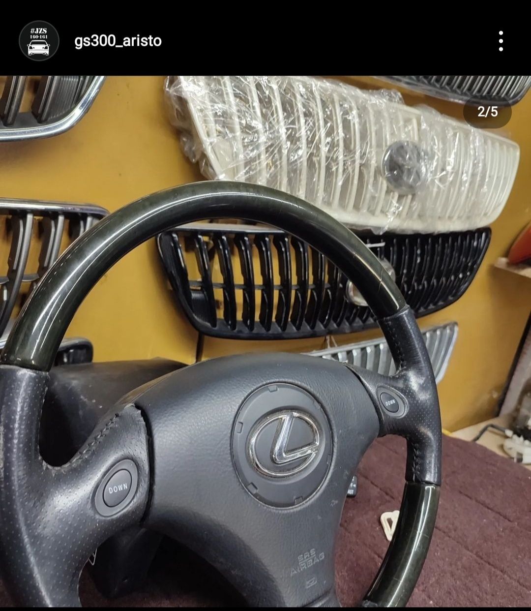 Дерево руль lexus gs 300. Привозные  японские