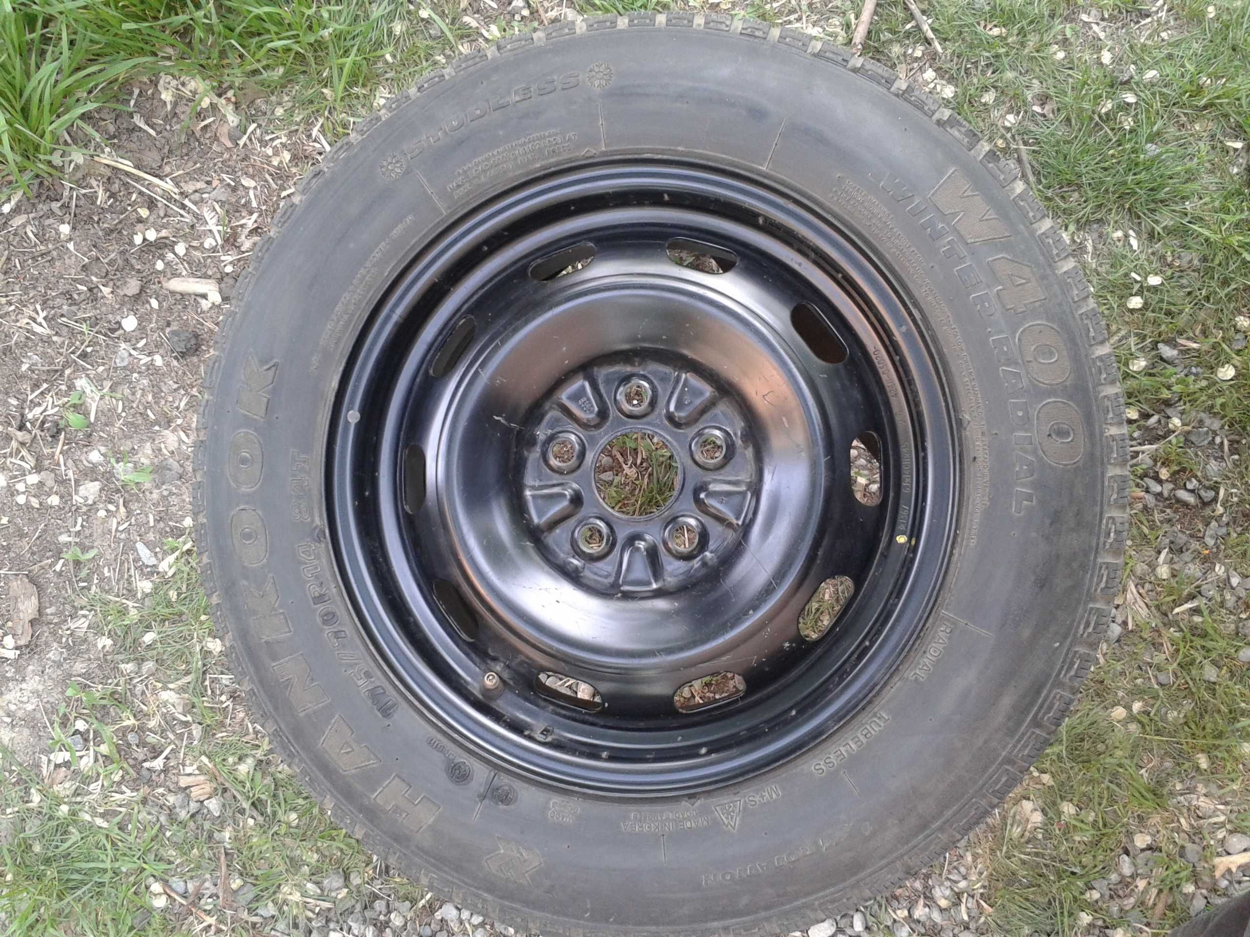 Hankook бескамерная 175 70 R14 всесезонная шина диск Carina запаска