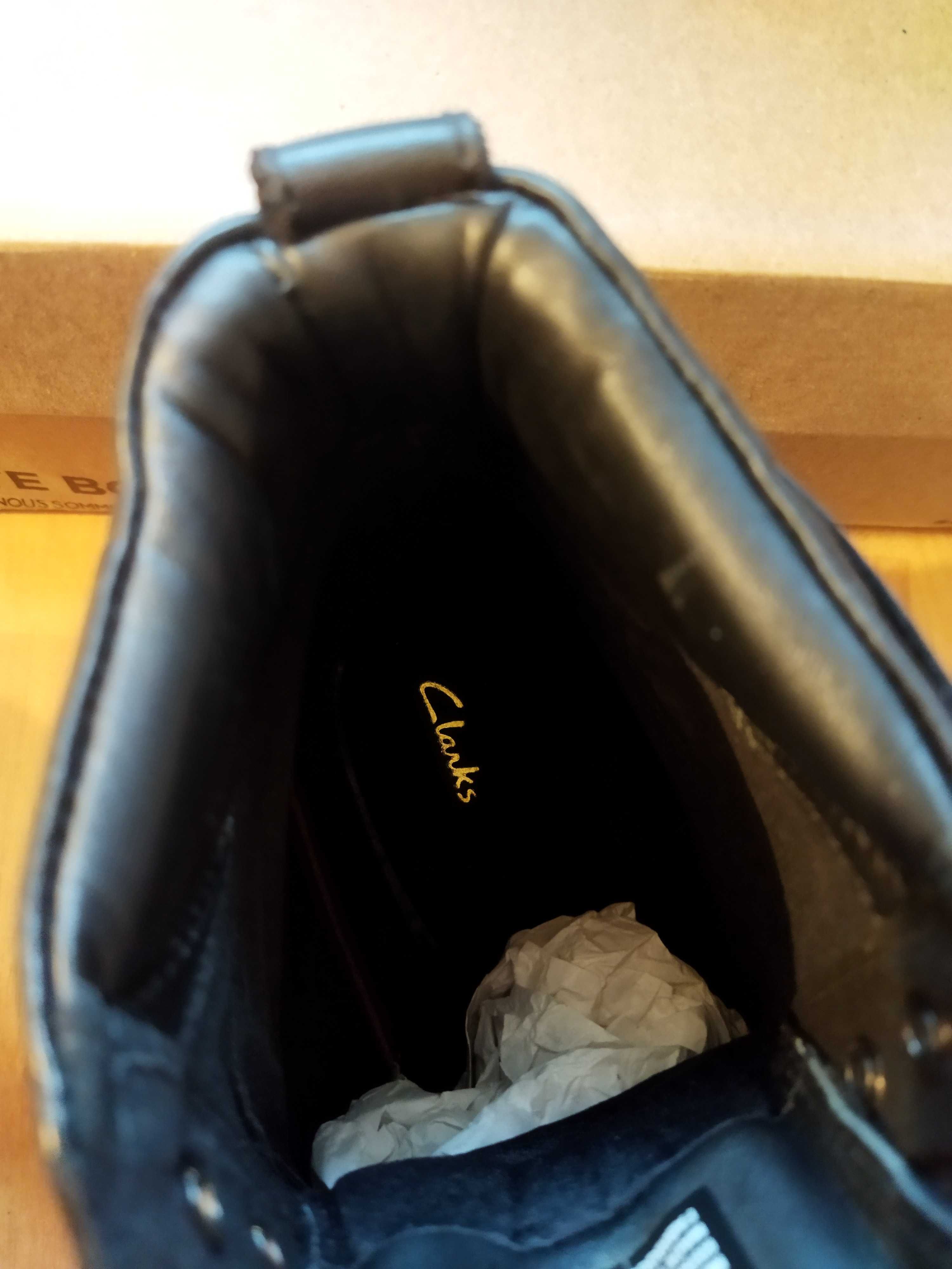 Ботинки Clarks (Великобритания),кожа,Gore-Tex,оригинал,новые,р-р 43