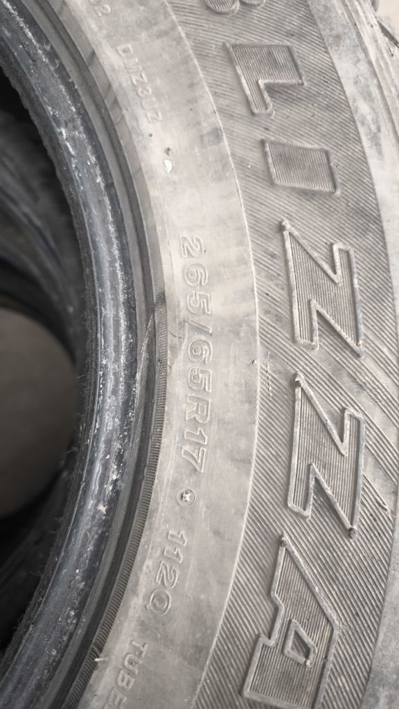 резина bridgestone blizzak 265*65 r17