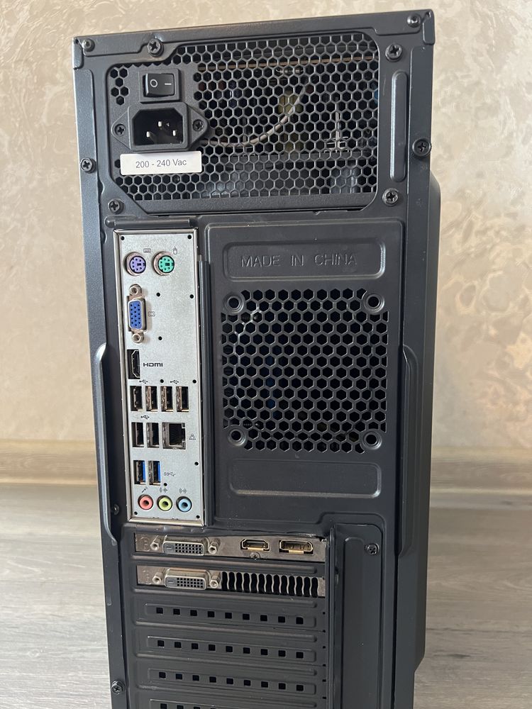 Мощный игровой компьютер I7 2600/RAM16GB/SSD/1060 3GB