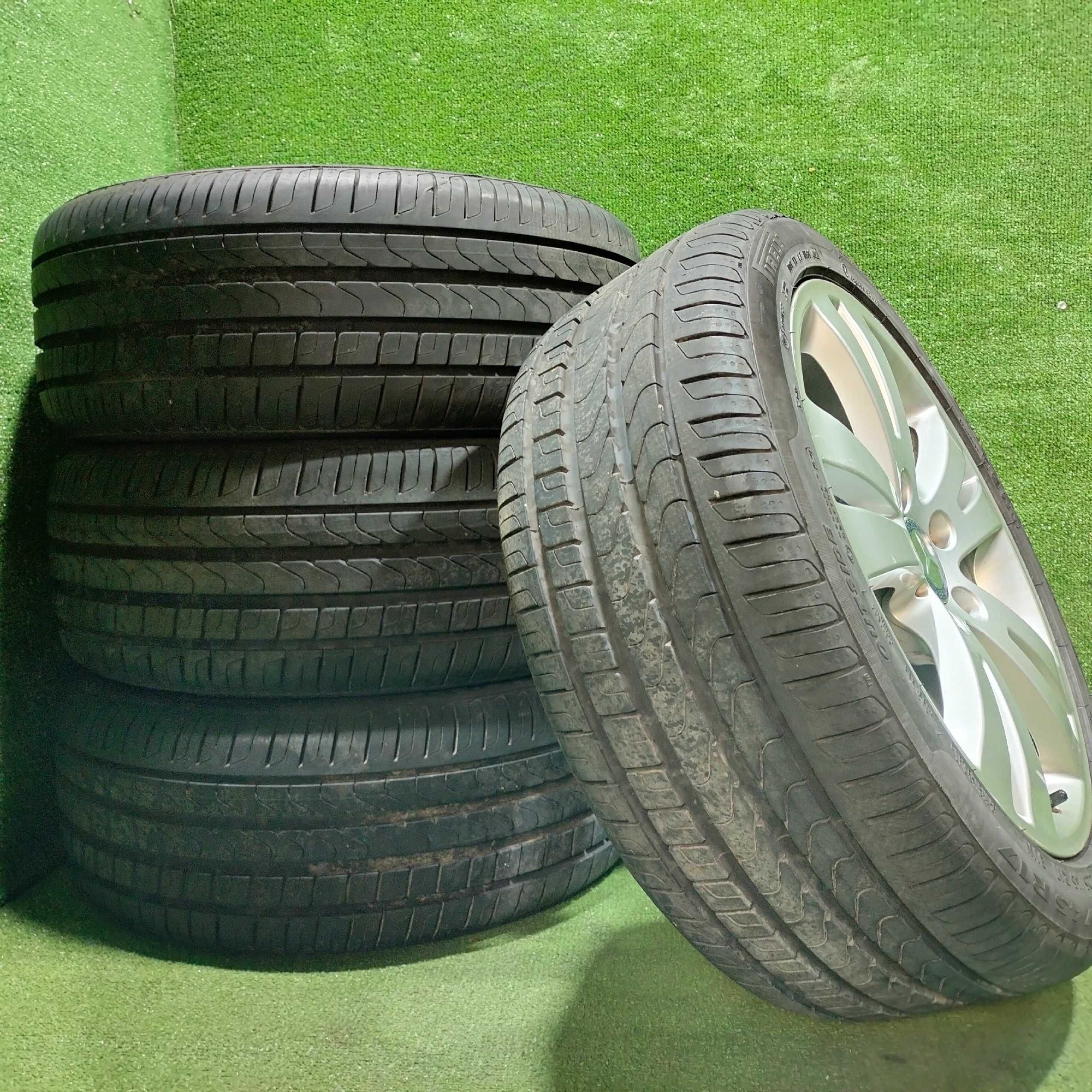 Продам Оригинальные Диск с шинами Mercedes Benz 225/45R17 Pirelli лето