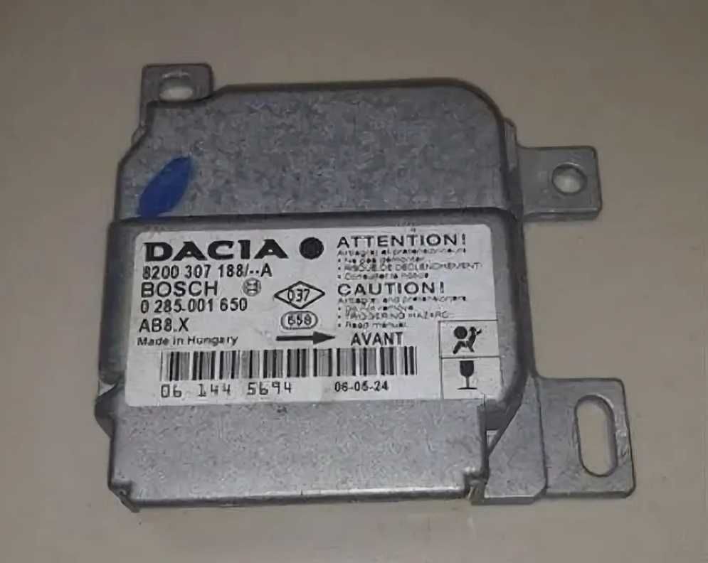 Удаление crash-data в блоках SRS Airbag ВАЗ
