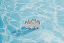 Кольцо apm monaco HEART RING - SILVER