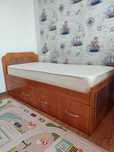 Детская кровать с матросом. Размер 80х160см