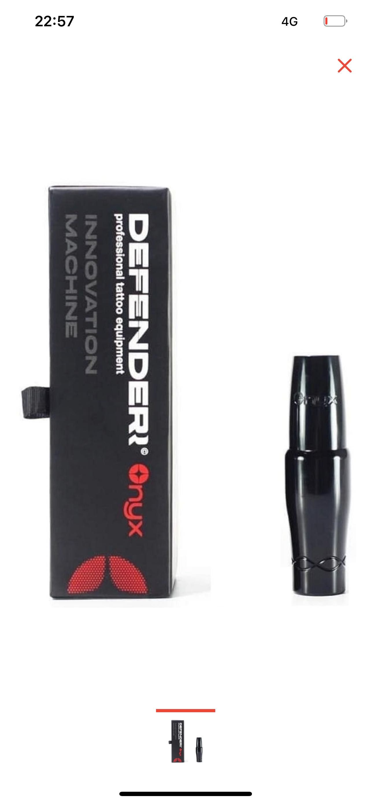 Тату машинка RR TATOO Defender Onyx black
