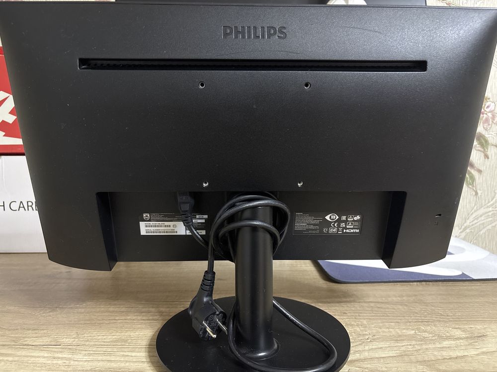 Монитор Philips 21.5 дюйм,(75hz,1920x1080,ASync,VGA,DVI,HDMI)