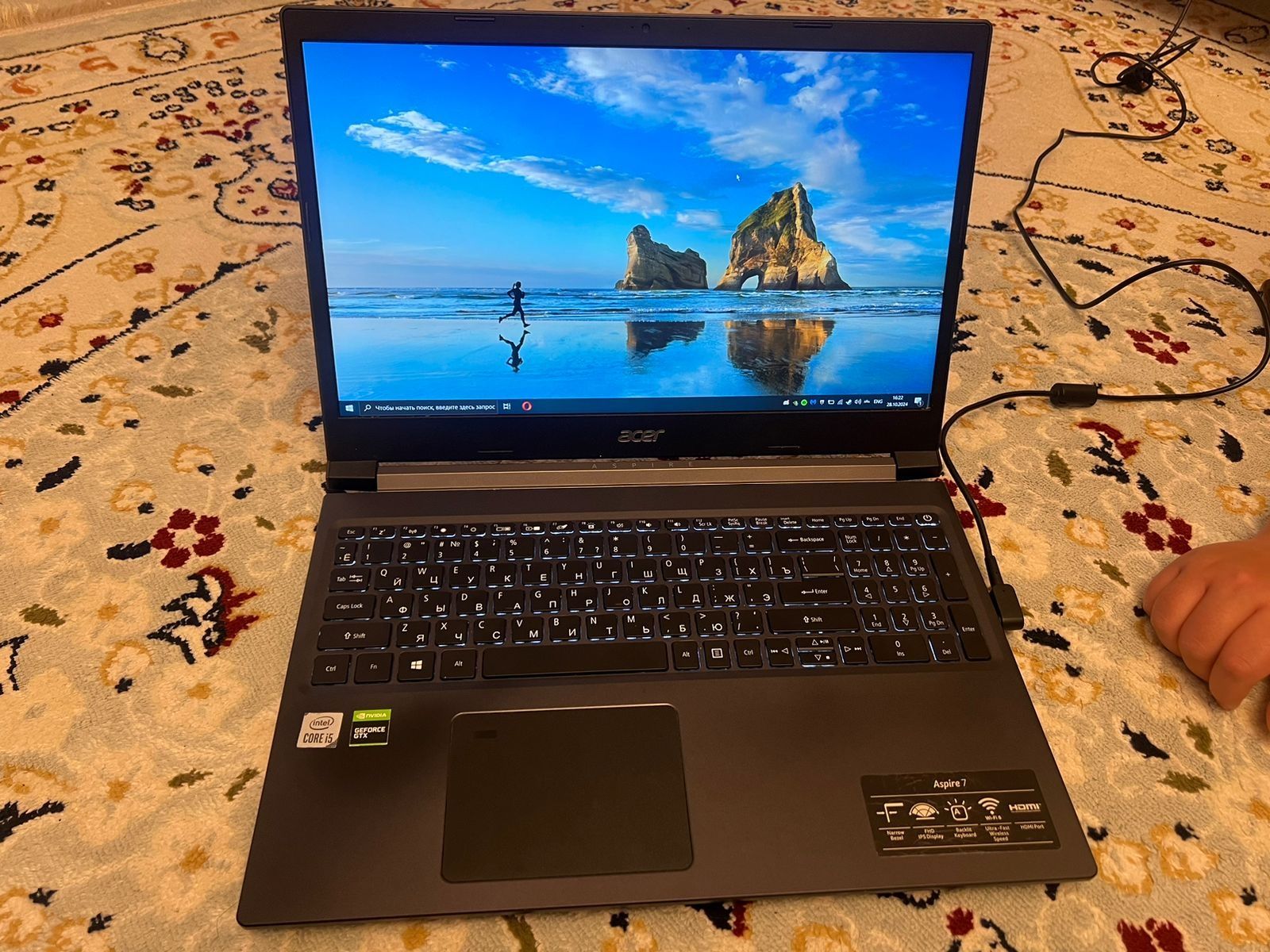 Ноутбук Acer Aspire 7 15.6" / 8 Гб / SSD 512 Гб