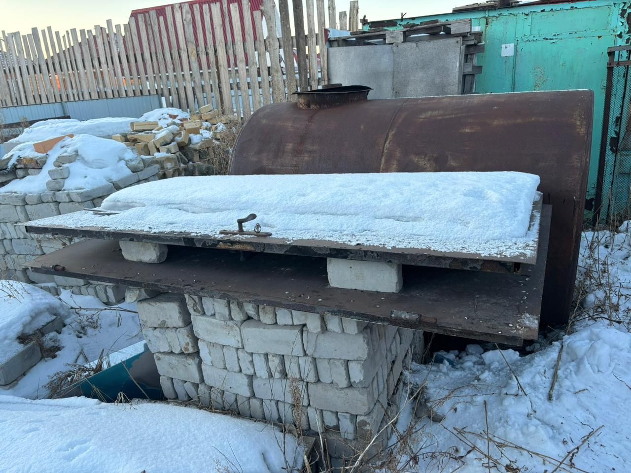 Ворота 220 см высотой