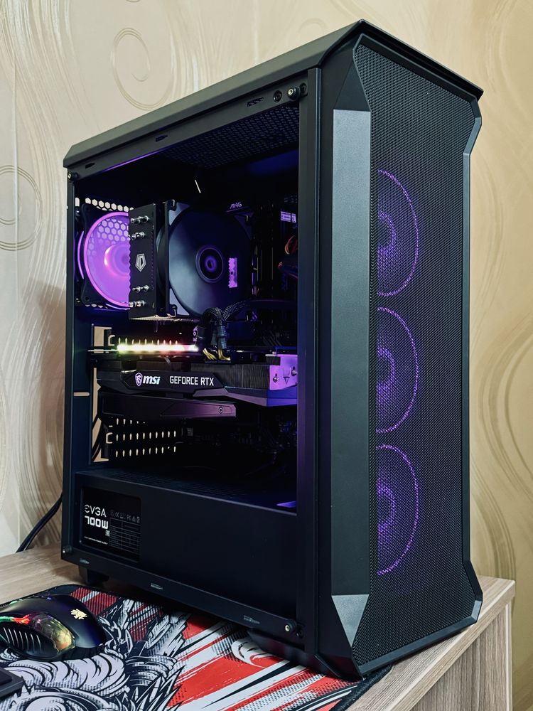 ИГРОВОЙ КОМПЬЮТЕР 3060TI от MSI с монитором 180 герц