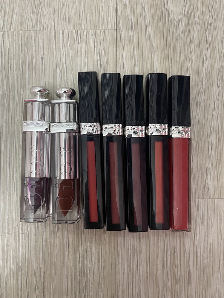 Помады блески Dior