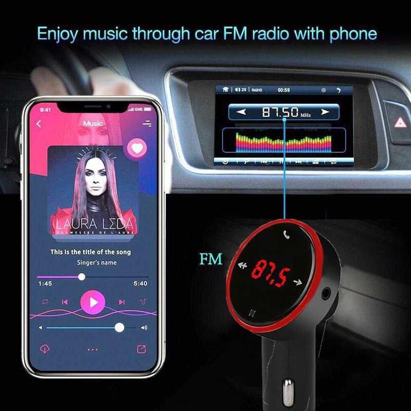 Автомобильный MP3, FM, Bluetooth модулятор 6 в 1