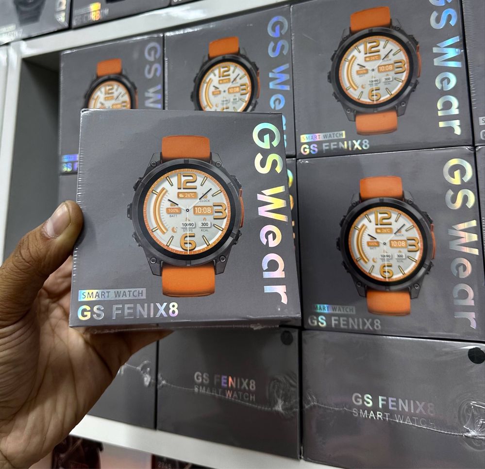 Гармин Garmin fenix 8 с фонарик часы