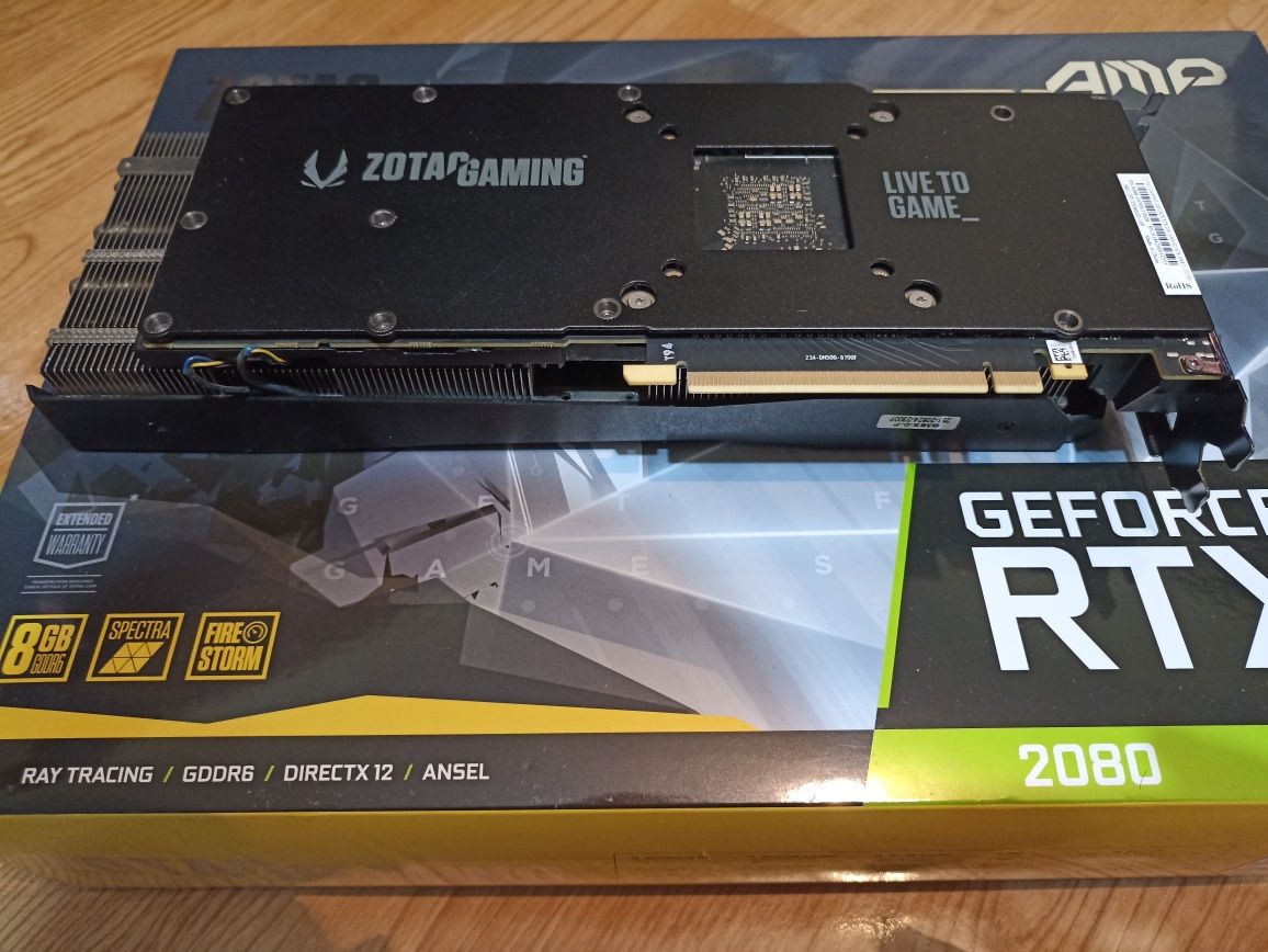 Видеокарта Zotac GeForce RTX 2080 AMP