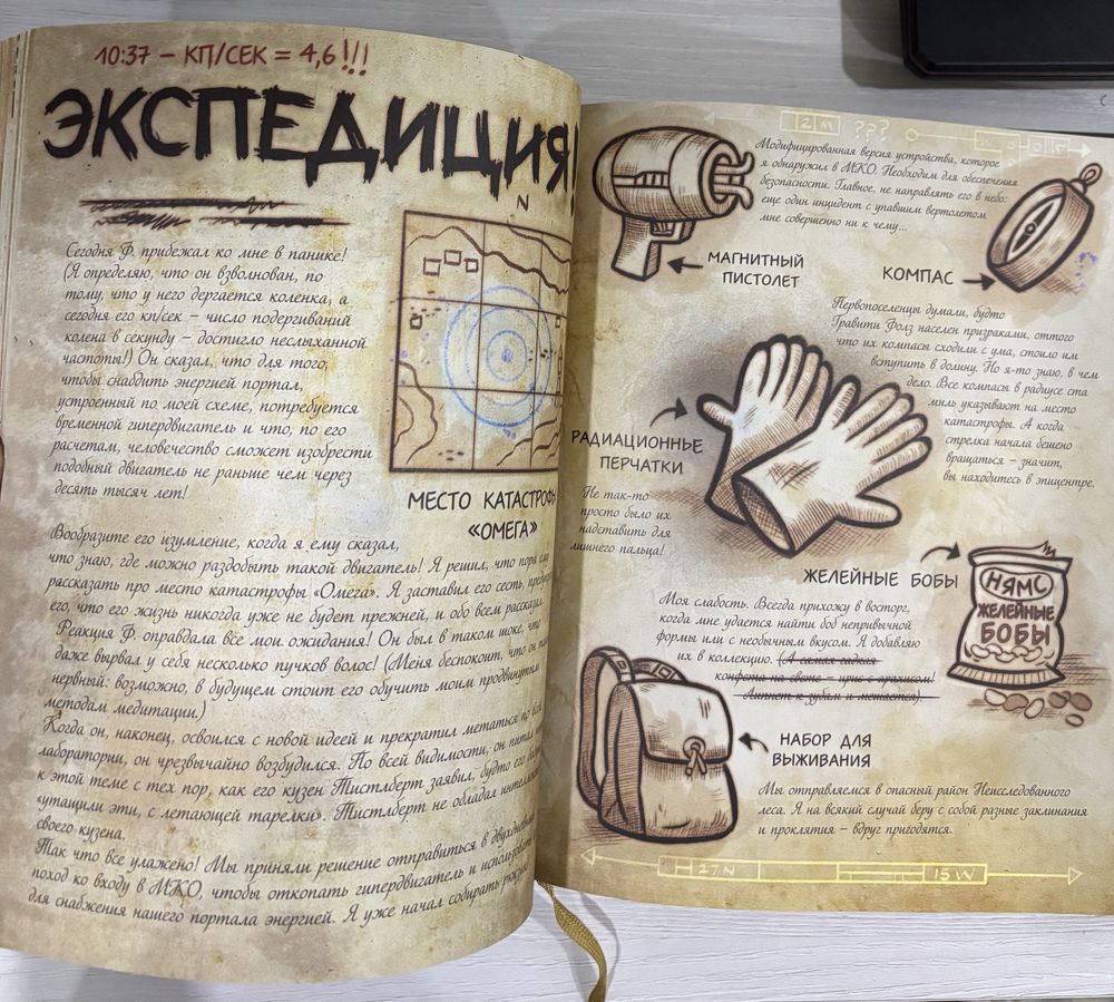 Дневник №3 из Гравити Фолз – настоящий артефакт для фанатов!