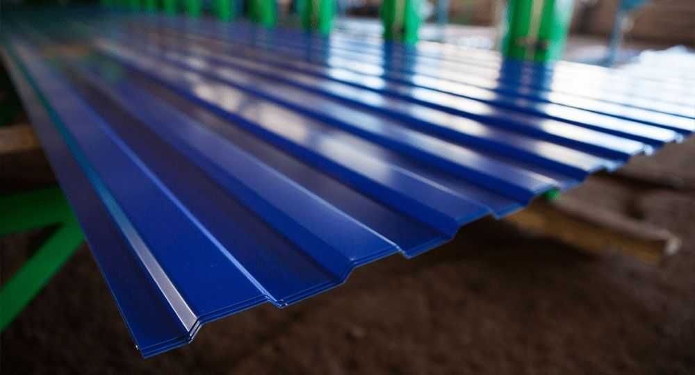 Профнастил цинк и цветной 50 цветов—доставляем по РК. Производим сами!