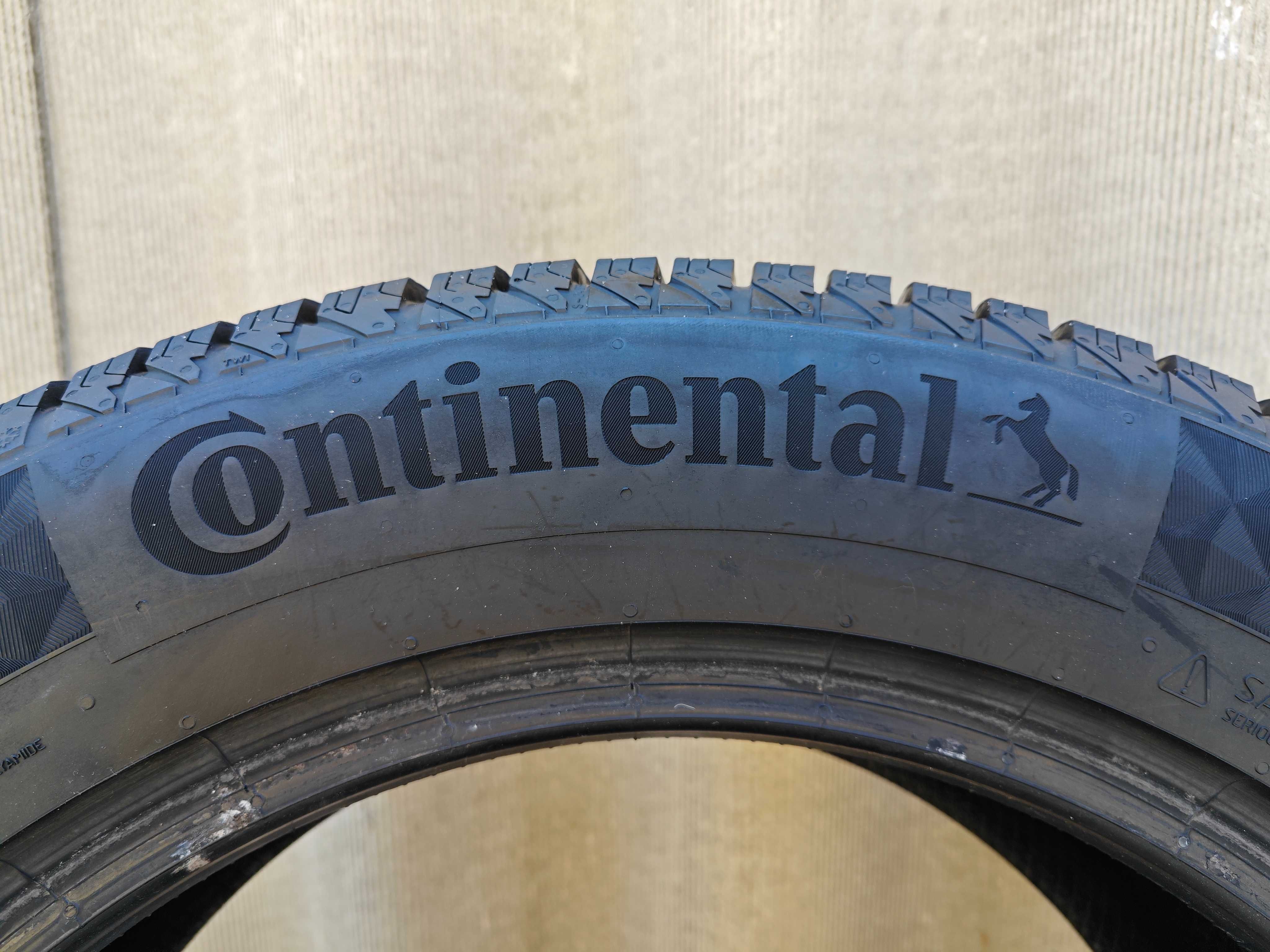 Шины зимние R 17 Continental б/у  Липучка