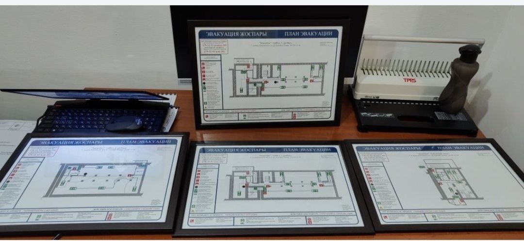 Планы эвакуации ,Чертежи, проекты, AutoCAD,
