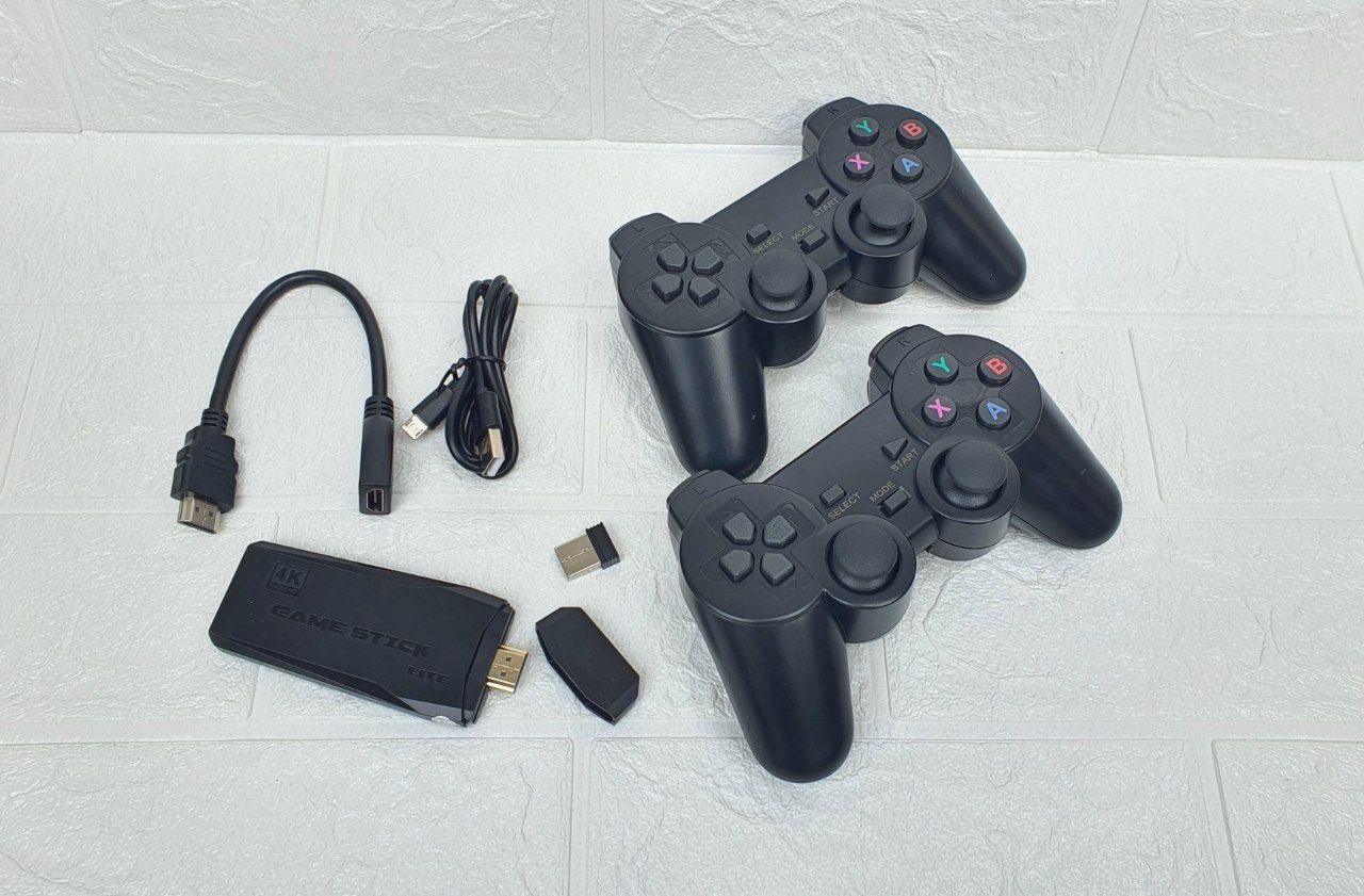 Беспроводная игровая консоль Retro Came Stick Lite M8 64Gb для телевиз