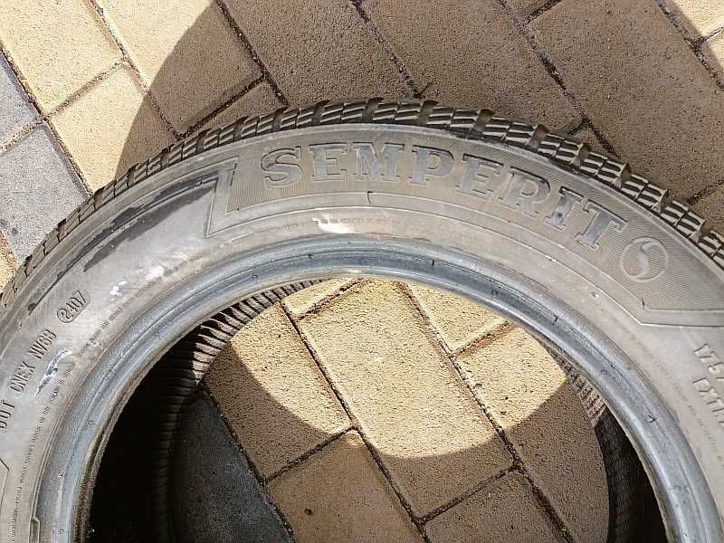 ОДНА шина 175/65 R14 - "Semperit Winter-Grip" (Франция), зимняя.