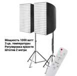 Софтбокс с сотами киношная картинка