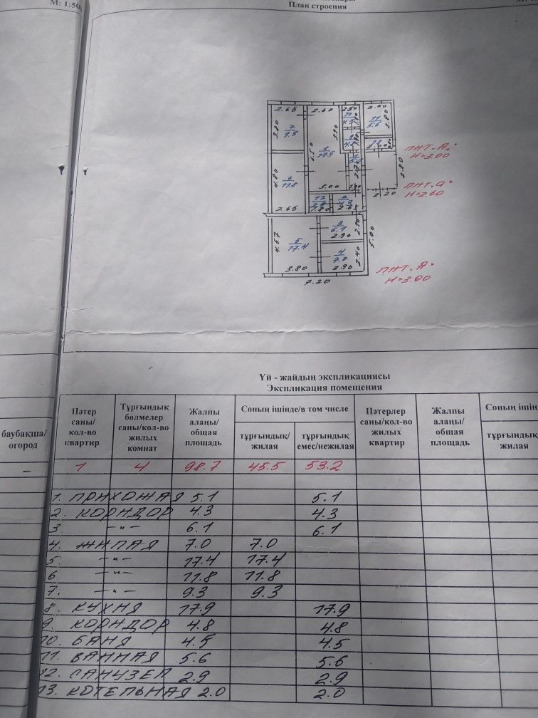 Продаётся четырёхкомнатная квартира на земле.