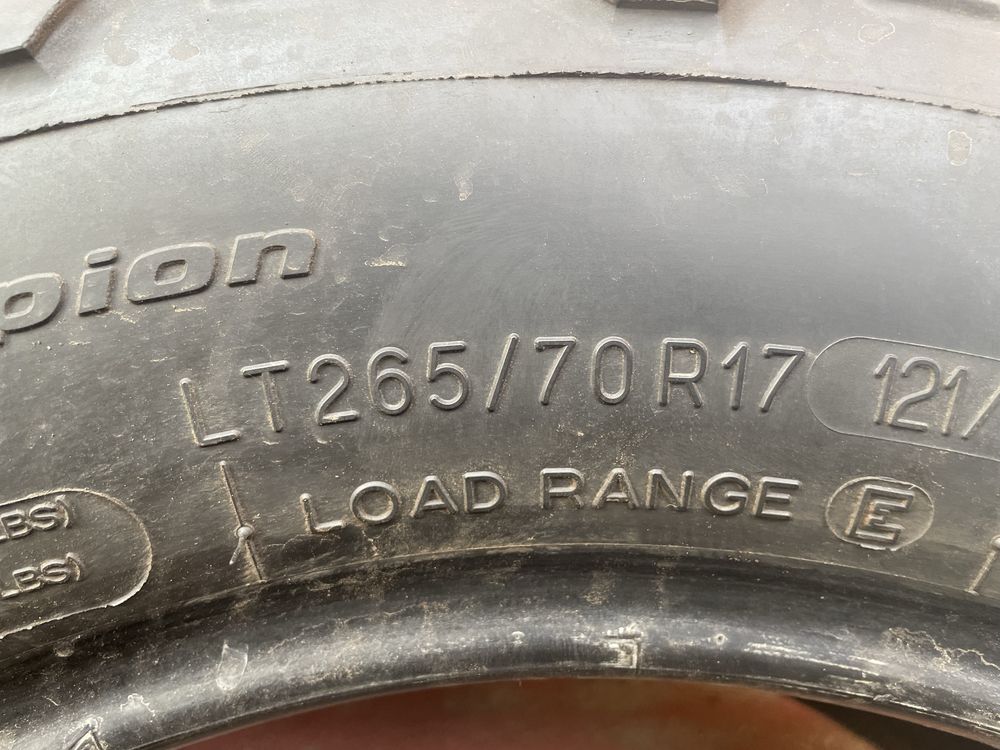 Шины BFGoodrich AT 265/70/17