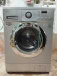кір жуғыш машина LG 6KG Direct Drive Siver 6motion гарантия Бар.