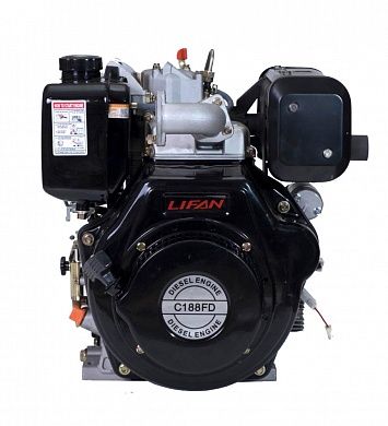 Двигатель LIFAN 15 л.с. с электростартером (LIFAN 190FD 3A)