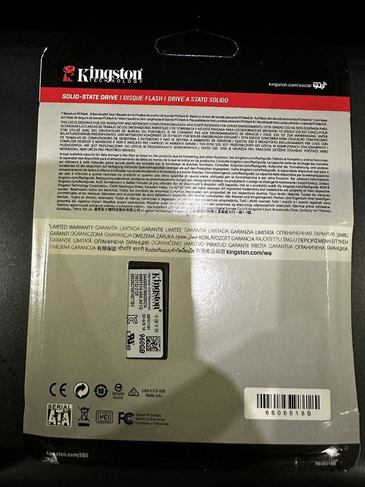 SSD Kingston A400 960 Gb