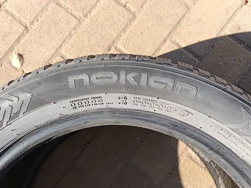 ОДНА шина 225/50 R17 - "Nokian Hakkapeliitta 8" (Россия), шипованная.