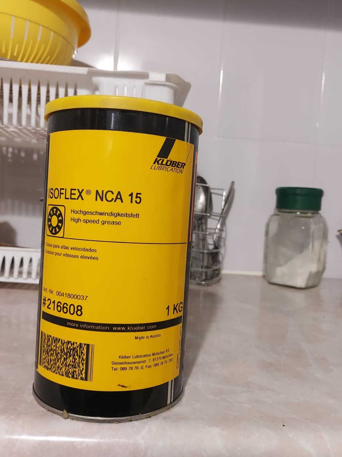 Смазка для подшипников шпинделей Klüber Lubrication ISOFLEX NCA 15