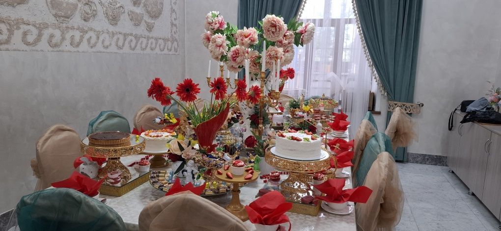 Чайный стол под ключ