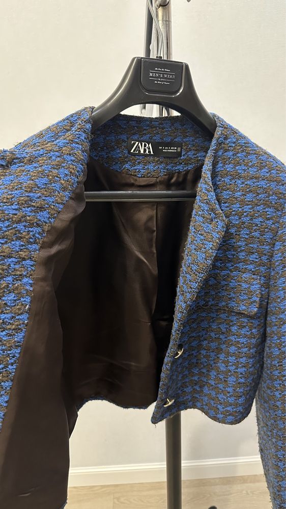 Твидовый жакет Zara