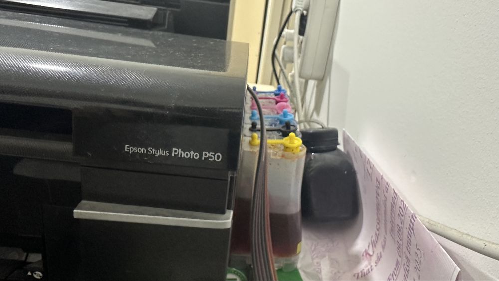 Цветной принтер Epson p50