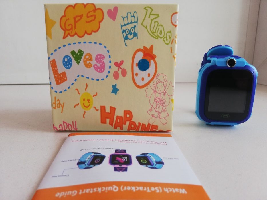 Детские GPS смарт часы Smart Baby Watch S12 с камерой и фонариком