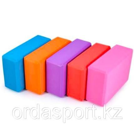 Опорный блок (кирпич) для йоги, фитнеса и гимнастики новый