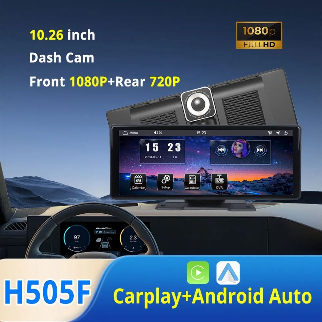 Carplay, Android auto монитор 3 в одном