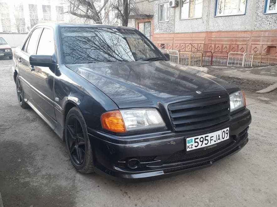 Mercedes W202 передний бампер S tuning