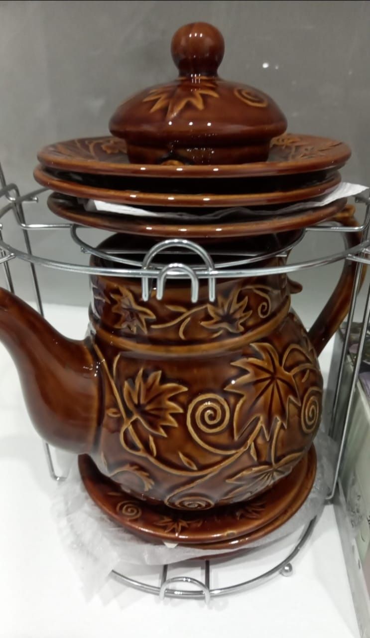 Чайник с 6 кружками