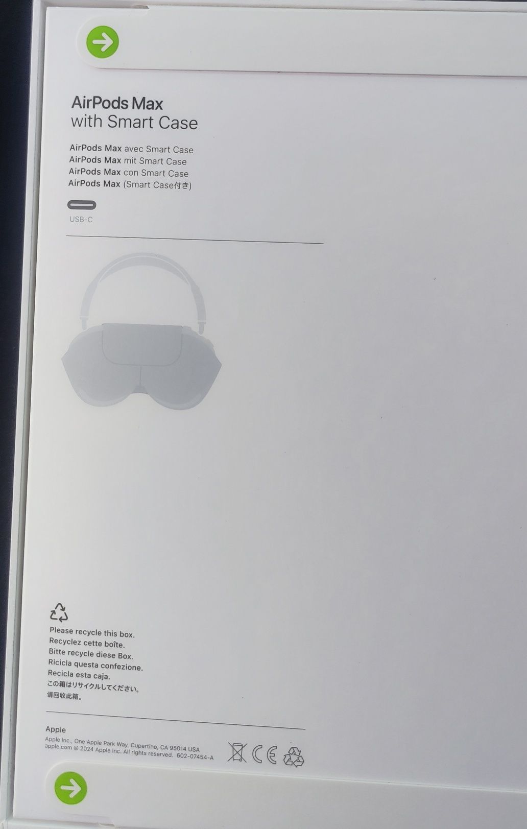 Продам новые наушники AirPods Max