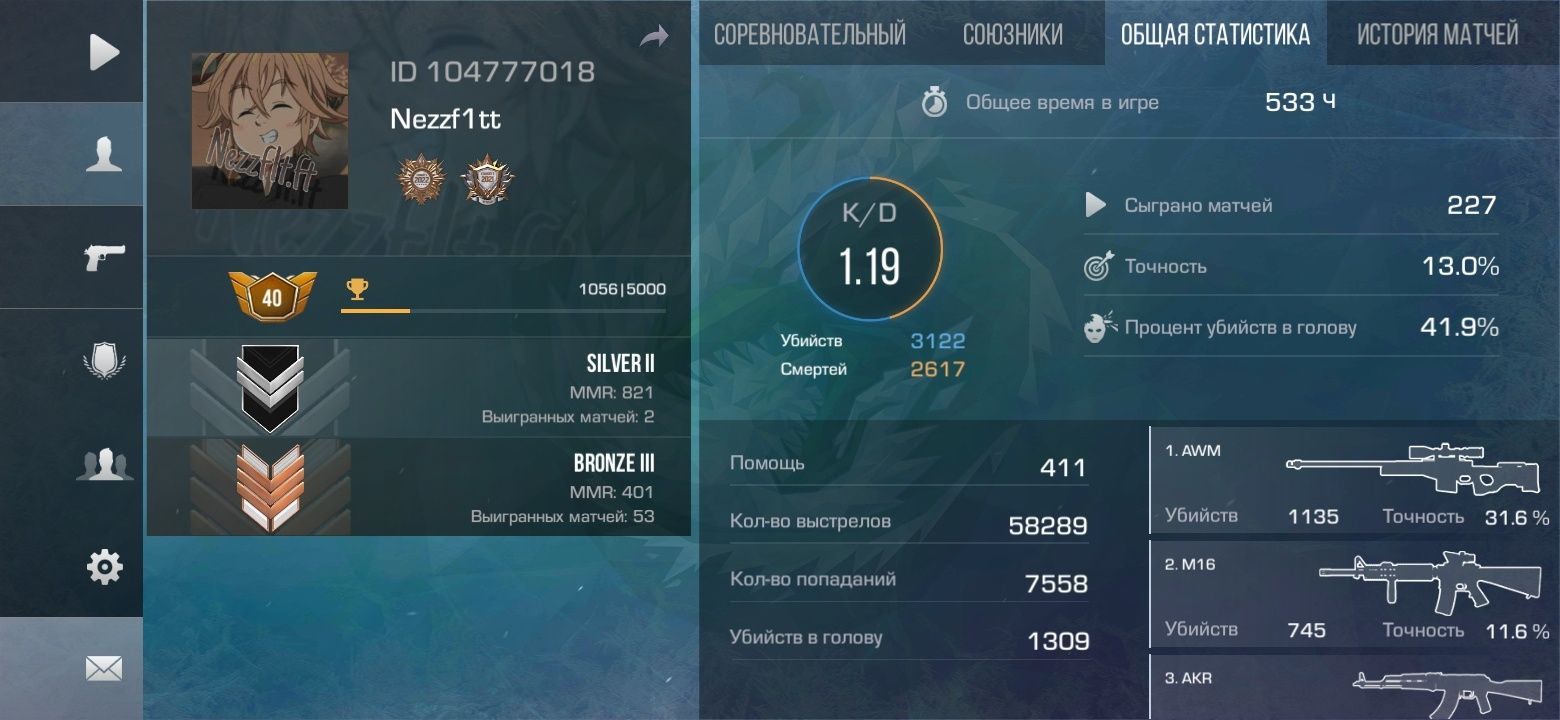 Продаю аккаунт по стандоффу с ножом.