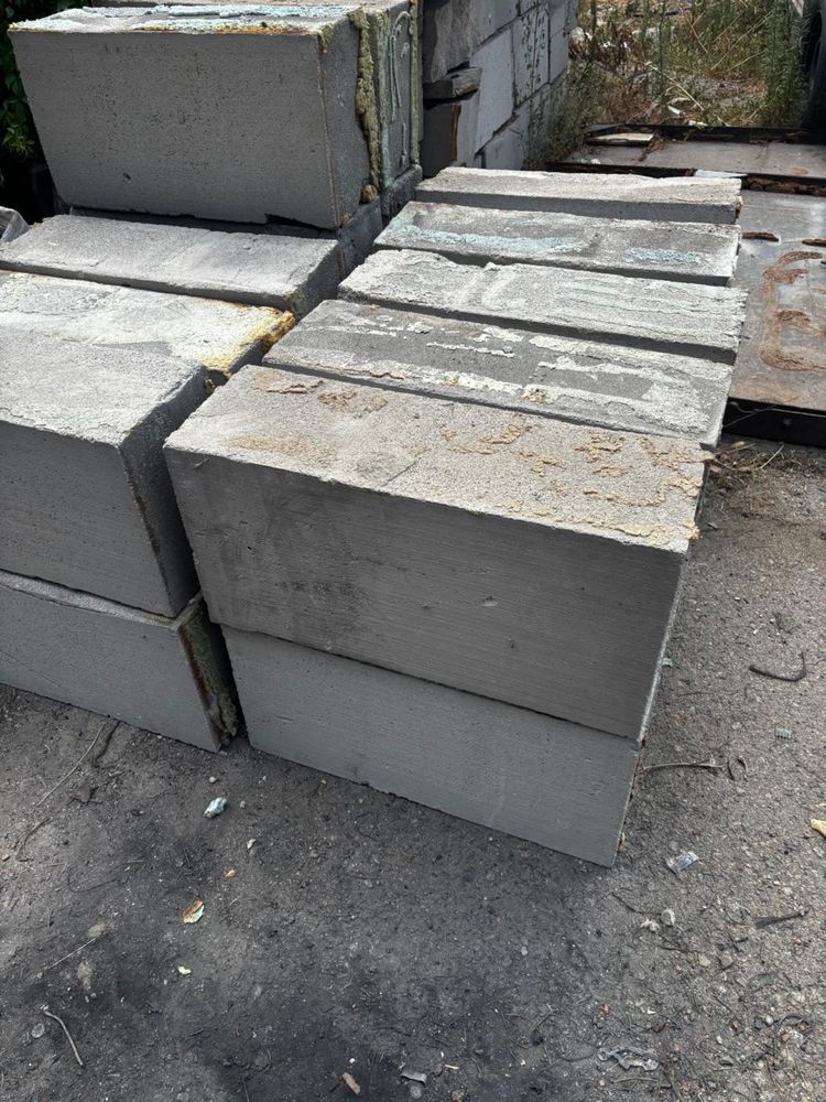 Газоблок б/у в хорошем состоянии 50 шт