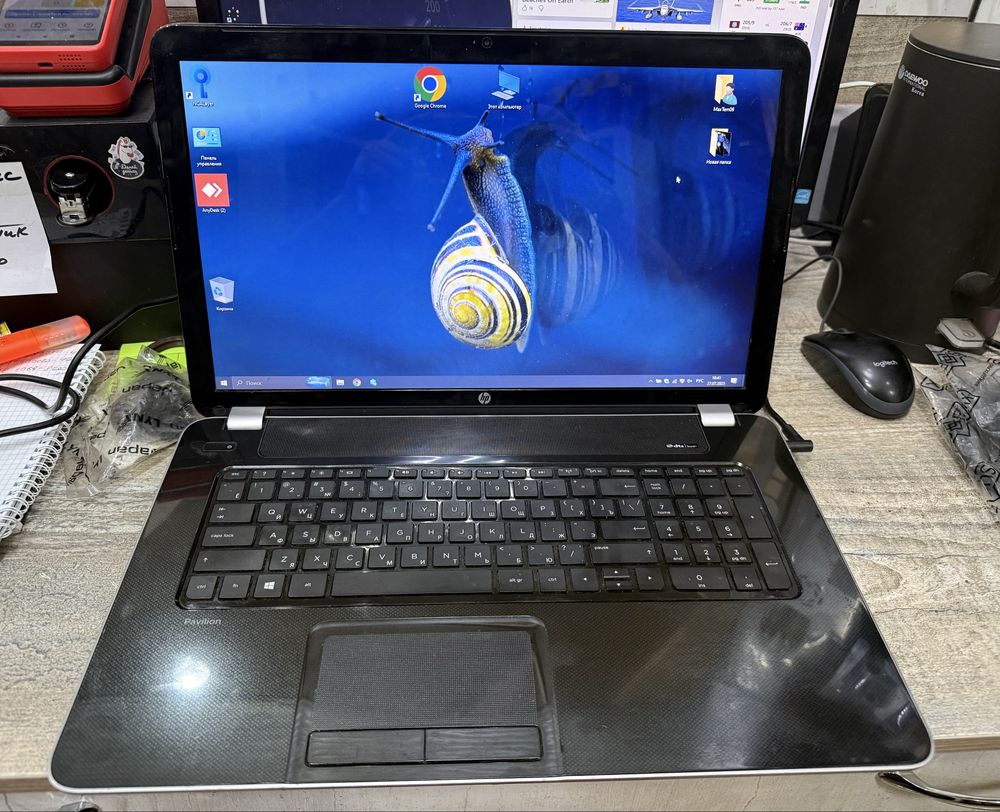 Ноутбук HP Pavilion экран 17.3 дюйма