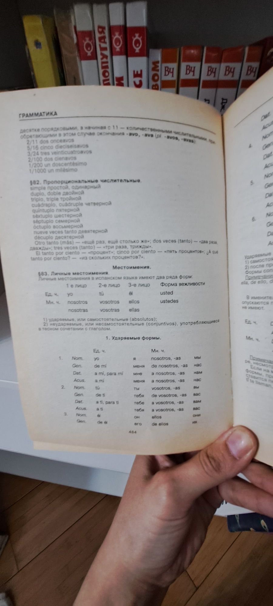 Словарь испанского языка с грамматикой